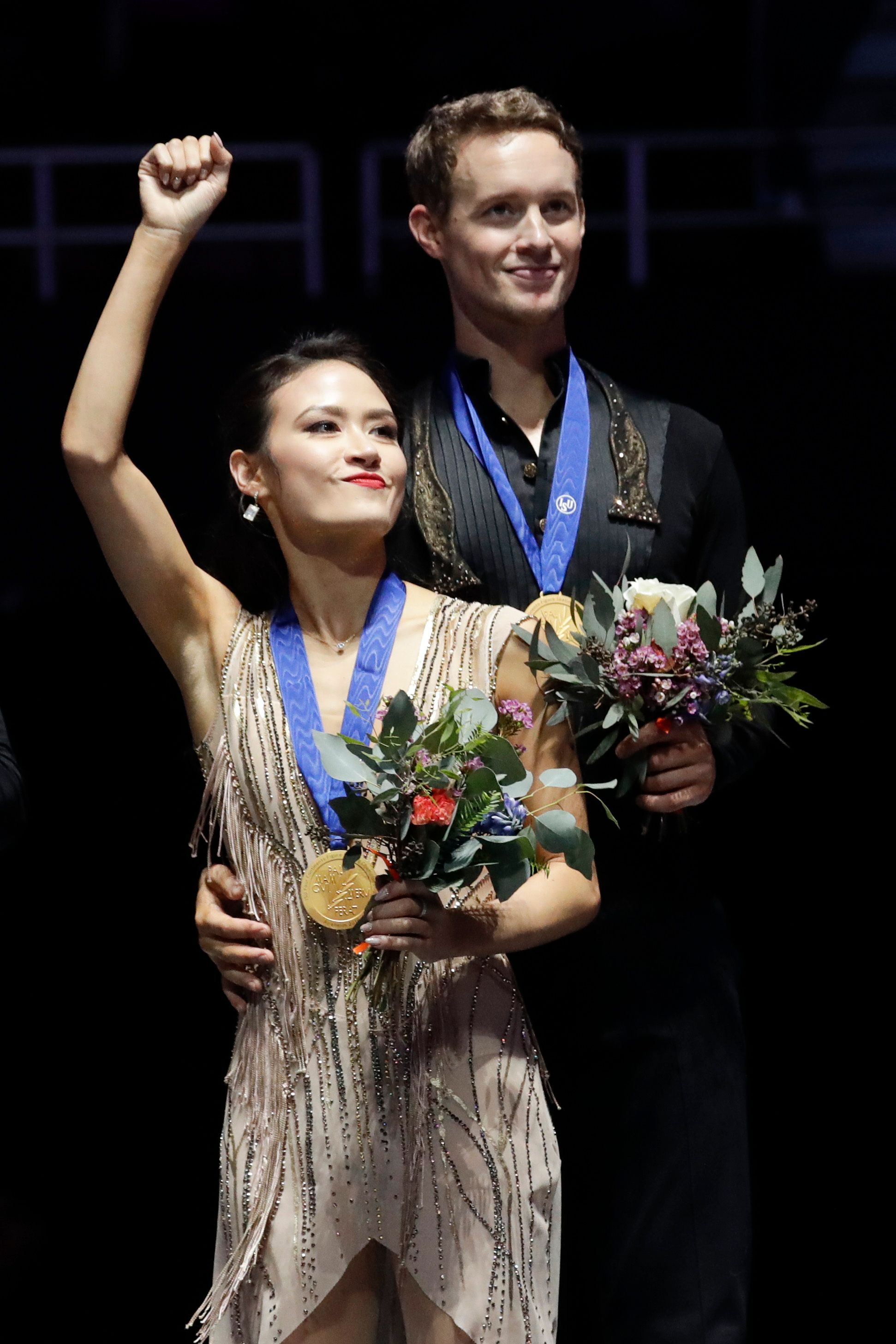 Americans Chock and Bates win ice dancing at Four Continents The