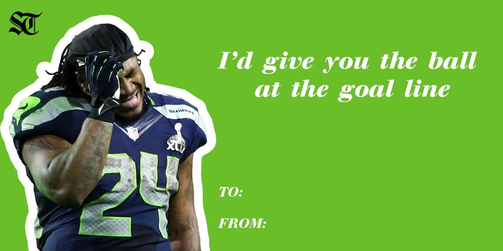 Super Bowl Valentine's Day Ecards