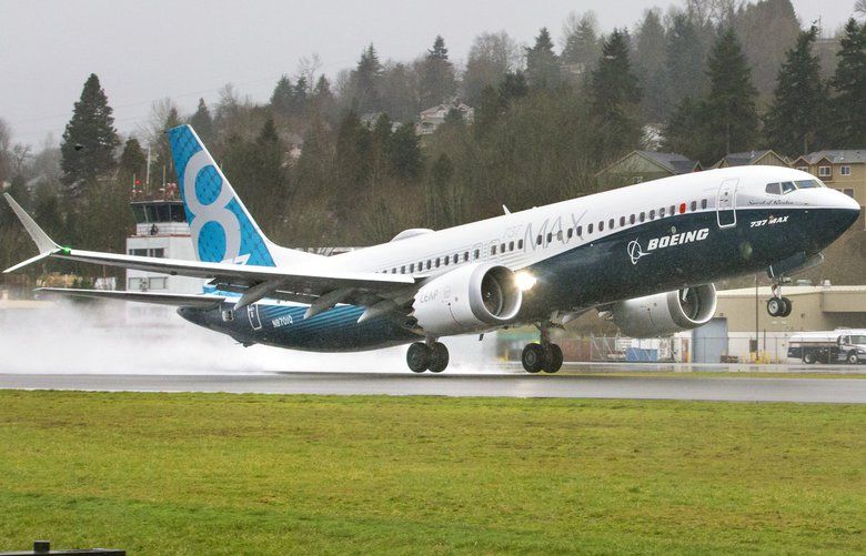 Just over seven weeks after it rolled out of the paint hangar, Boeing’s first 737 MAX “the Spirit of Renton” lifts off the runway and flew for the first time Friday, from Renton Municipal Airport at 9:48 a.m. January 29th, 2016.