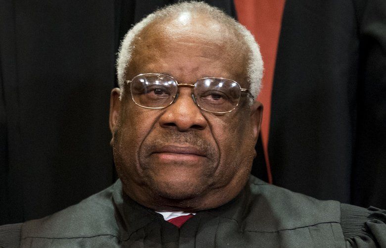 Justice Thomas talks at court arguments, 1st time in 3 years | The ...