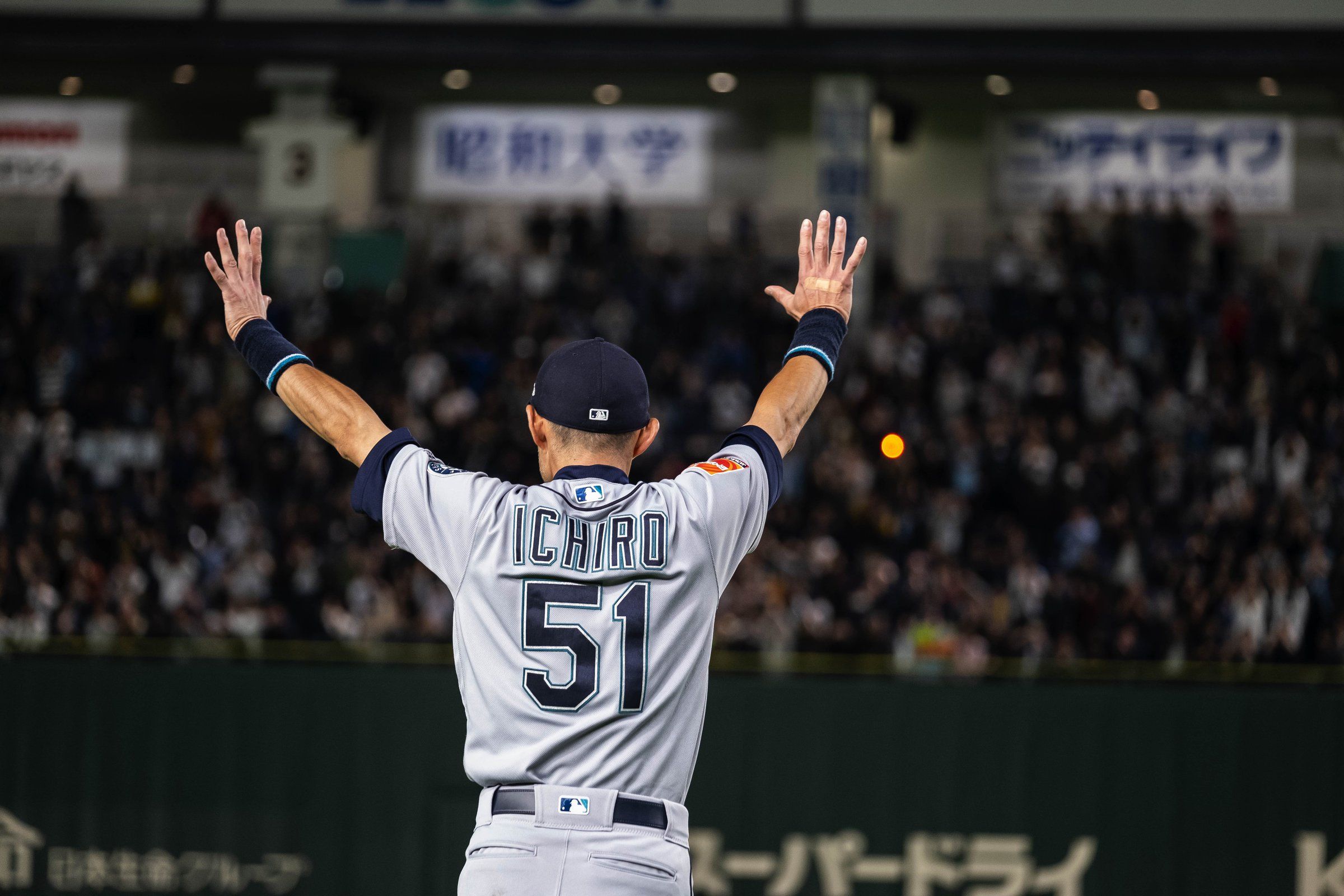 Ichiro, always a master of timing, gets it right again with his