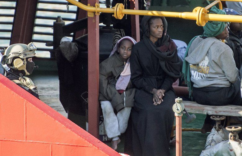 Rescued migrants safe in Europe after hijacking oil tanker | The ...