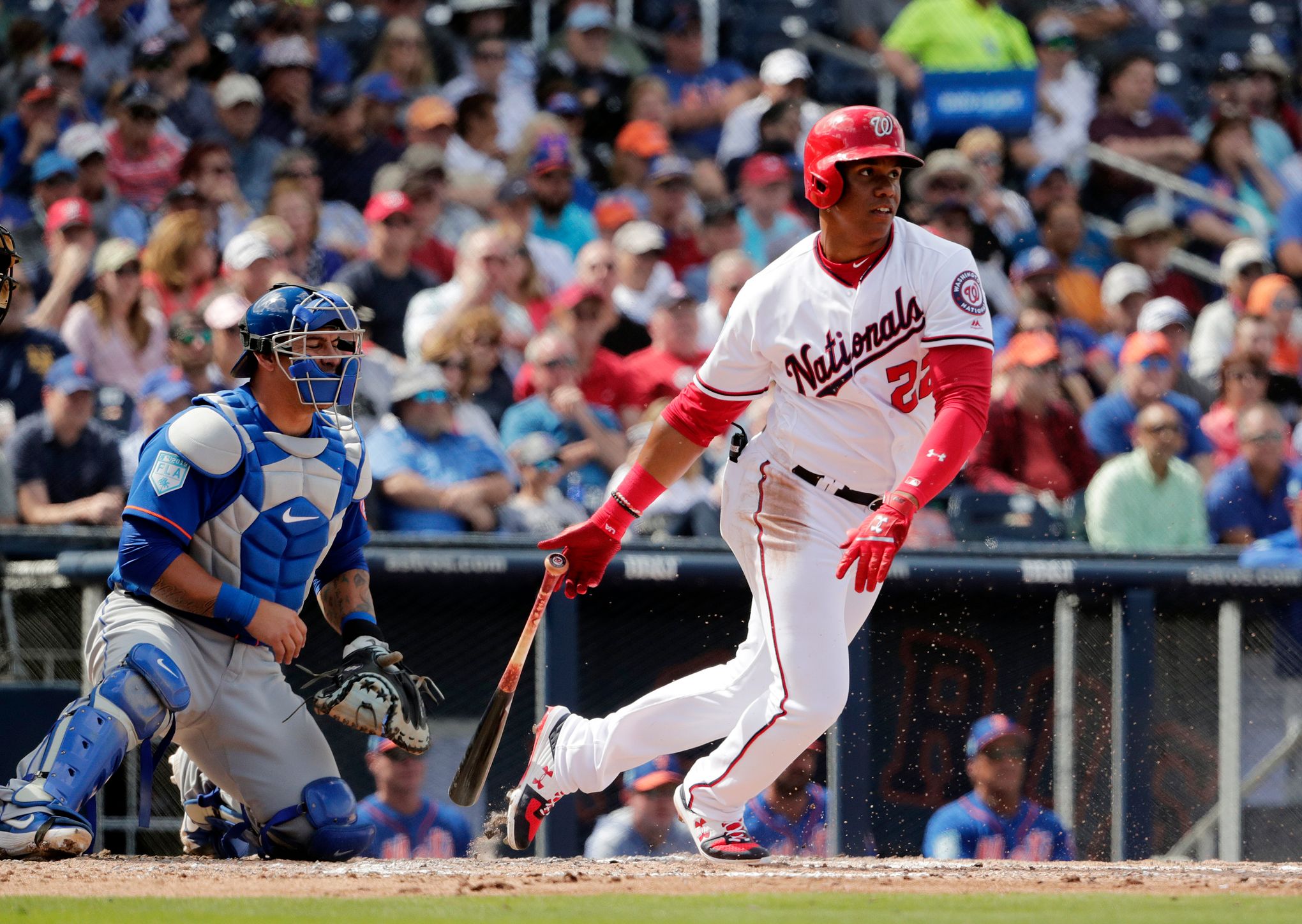 Juan Soto is filling Bryce Harper's shoes for the Nationals - Sports  Illustrated