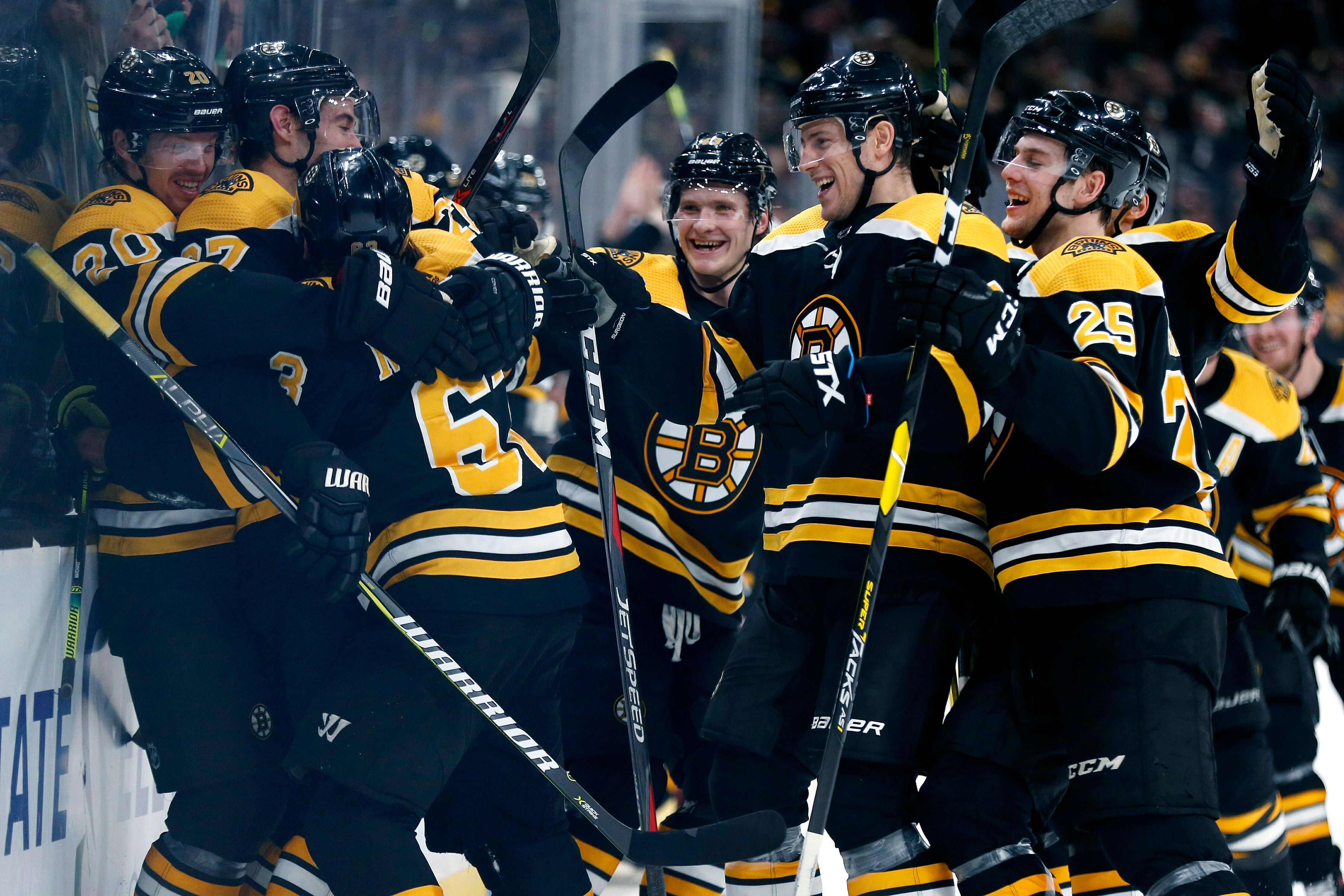 Marchand does it again in OT as Bruins beat Blue Jackets 2 1 The