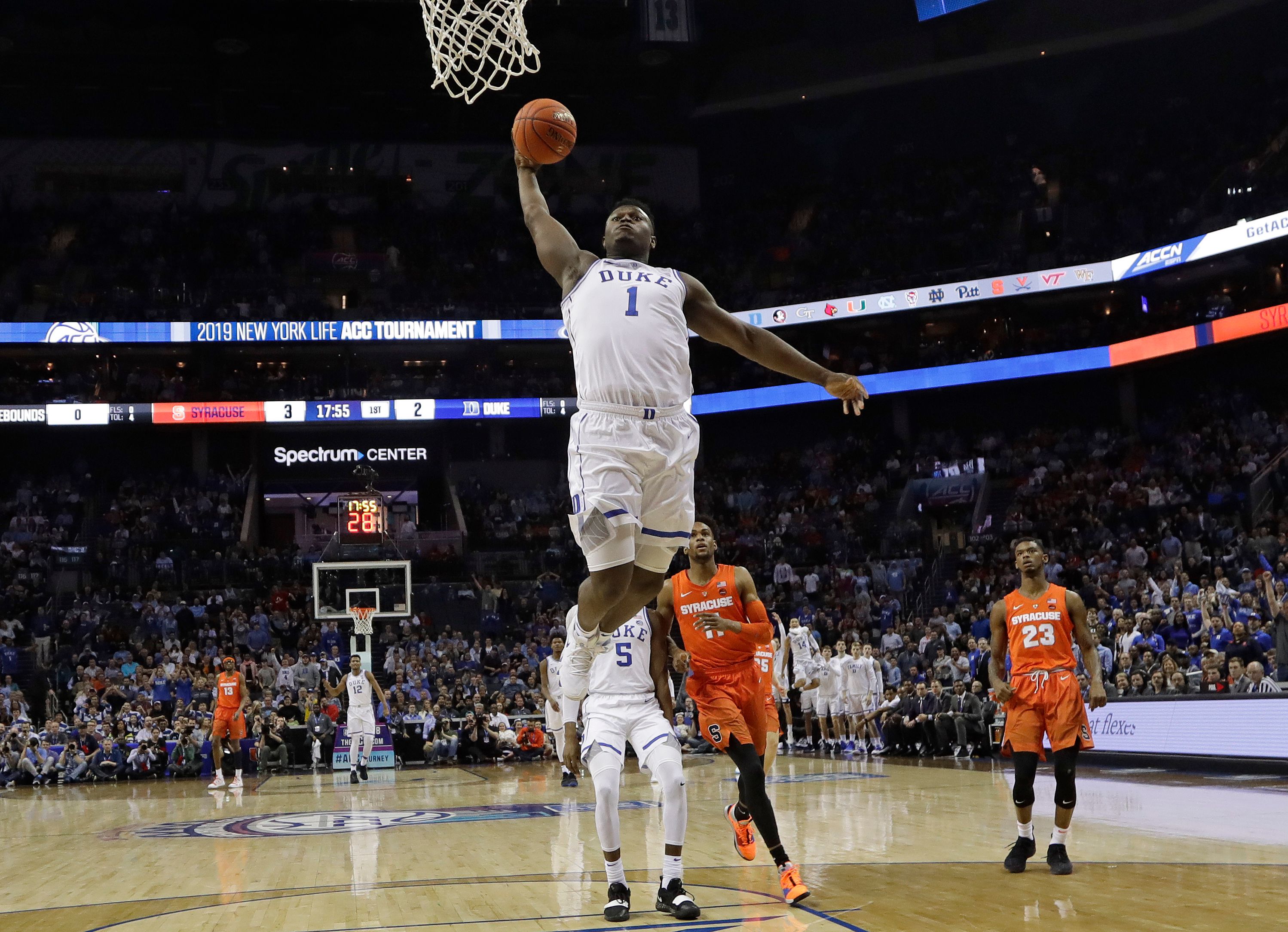 Duke freshman star Zion Williamson returns with new Nikes The