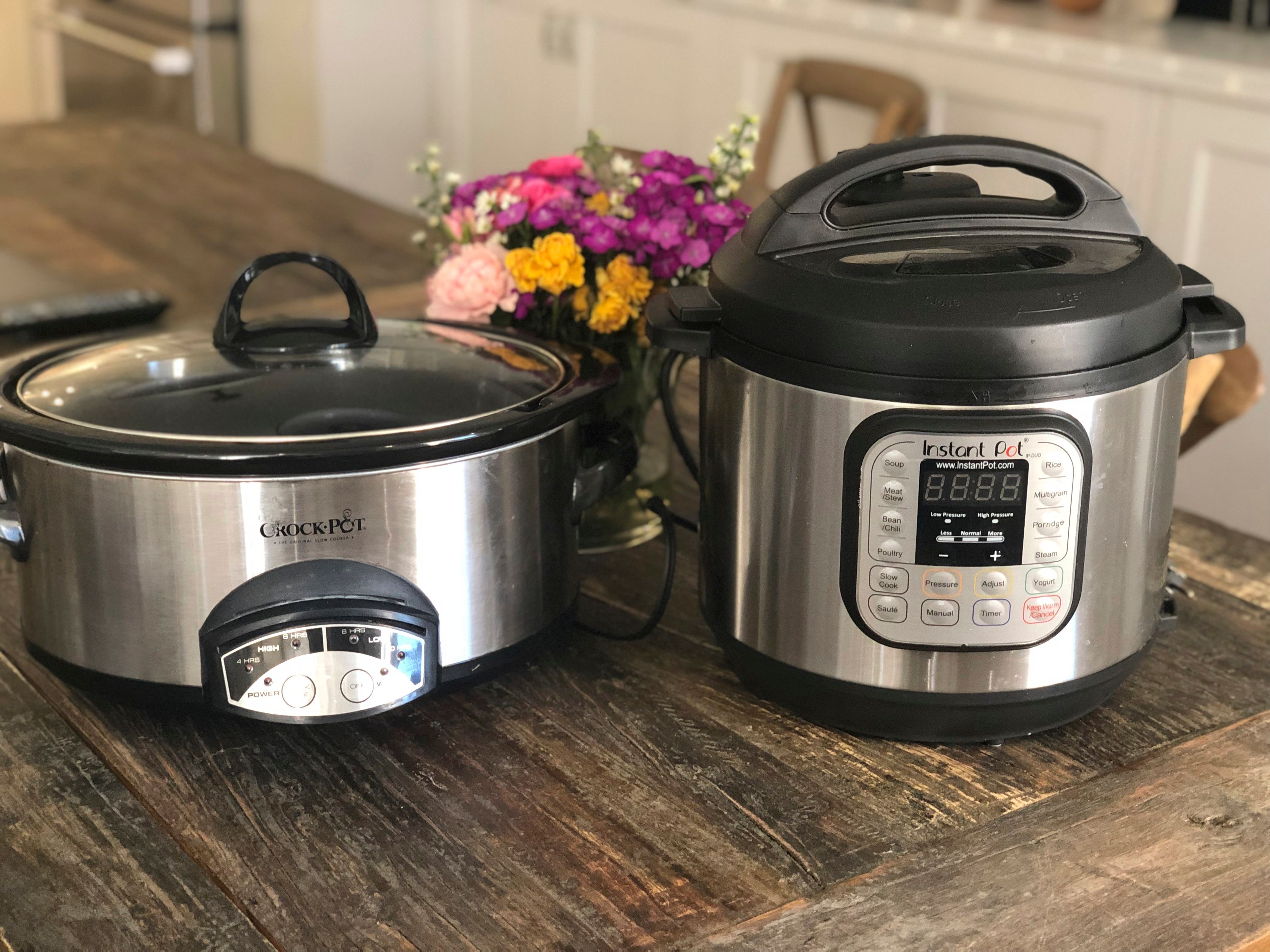 8 hours in slow best sale cooker to instant pot