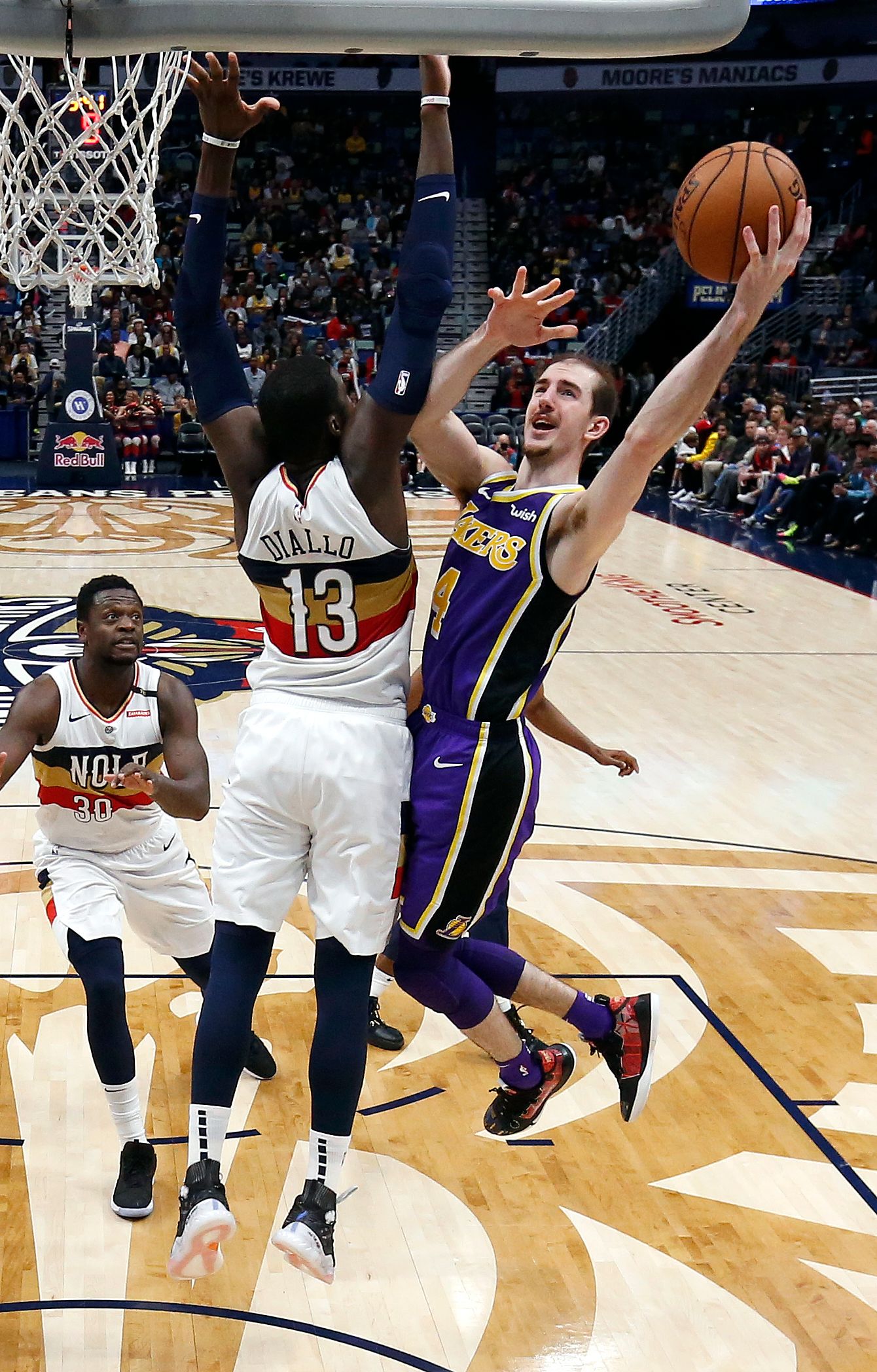 McGee Caruso Rondo push Lakers past Pelicans 130 102 The