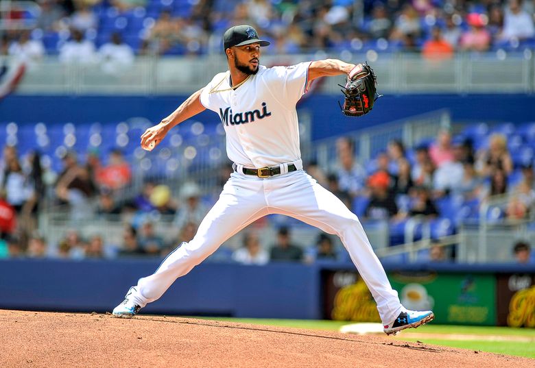 Sandy Alcantara tosses complete-game, 5-hitter as the Marlins beat