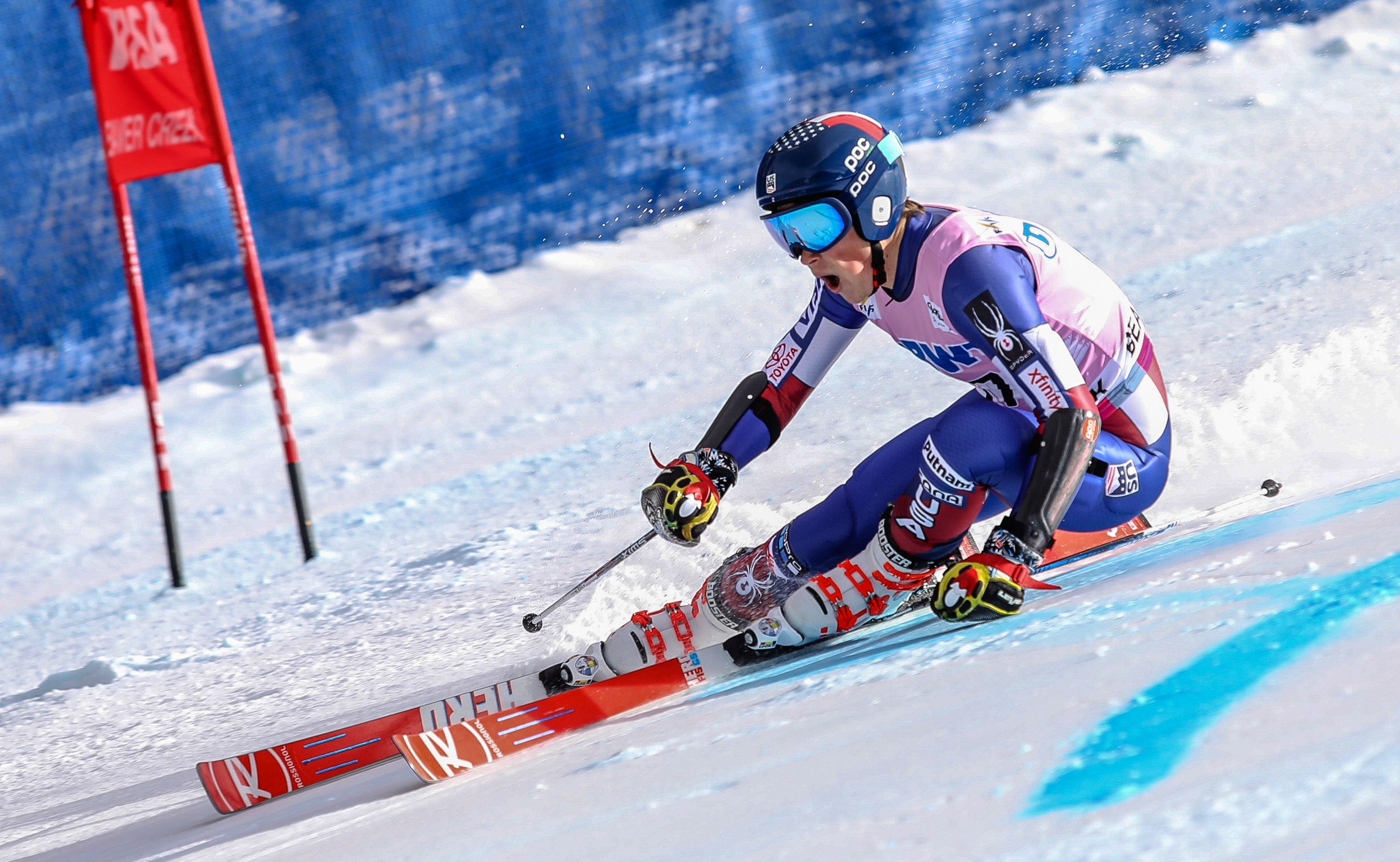 American ski racer River Radamus making waves on the slopes | The