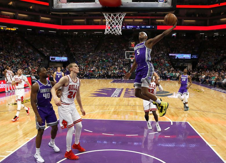 Bagley just misses double-double as Kings top Bulls 129-102