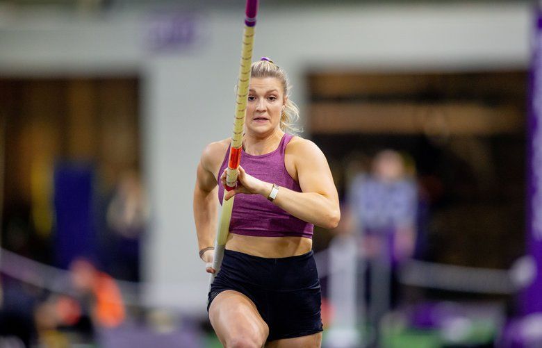 UW’s Olivia Gruver just crushed the NCAA pole-vaulting record. But she ...