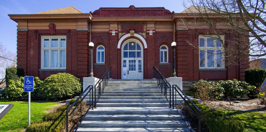 The Clark County Historical Museum in Vancouver, Washington. The building was once the city’s original public library. (Mike Siegel / The Seattle Times)