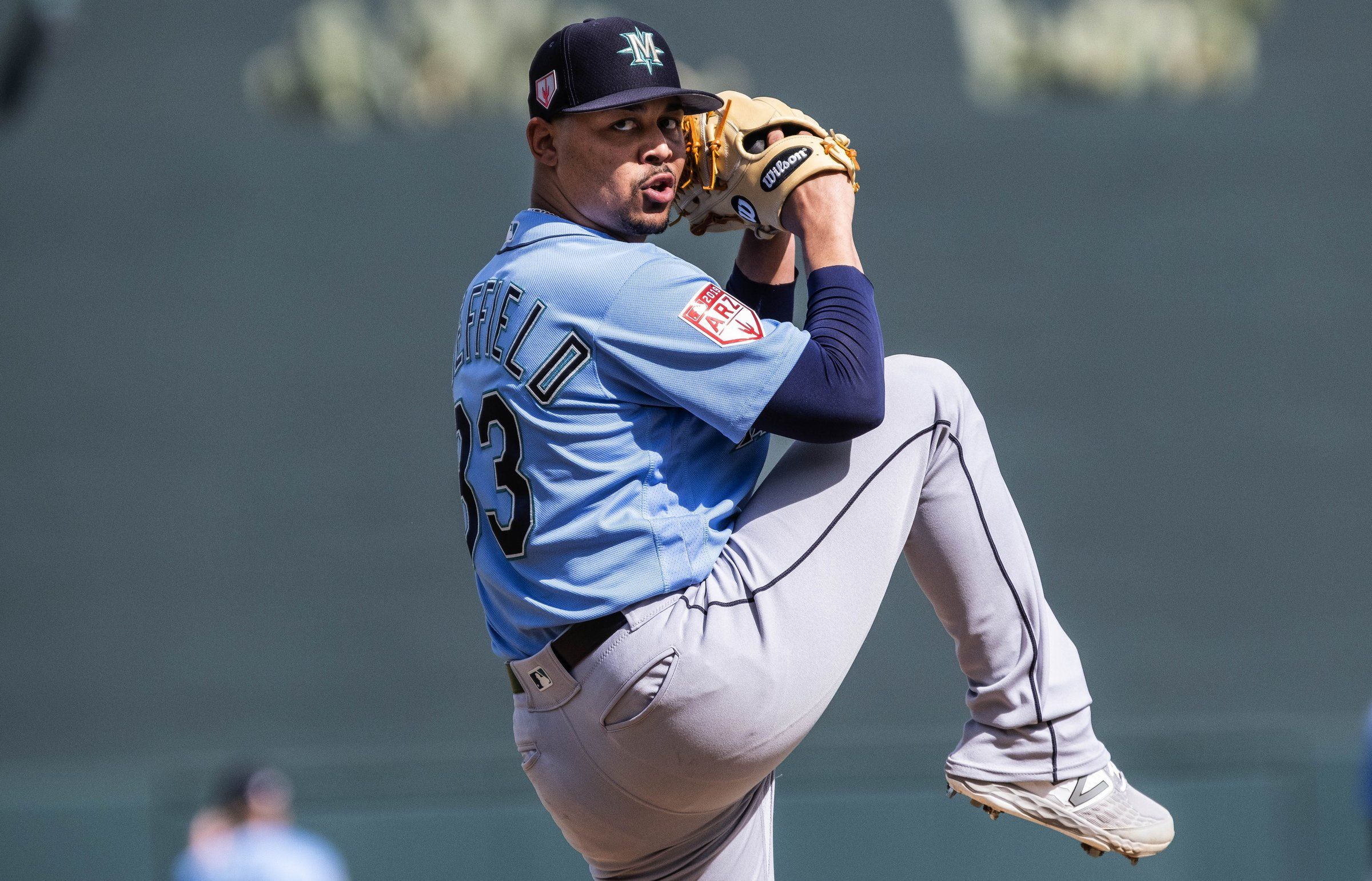 MARINERS移籍左腕▲JUSTUS SHEFFIELD/2014 BOWMAN CHROME DRAFT直書サインPROS! Justus Sheffield: 2013-2014 Gatorade National Baseball POY | Gatorade  Player of the Year