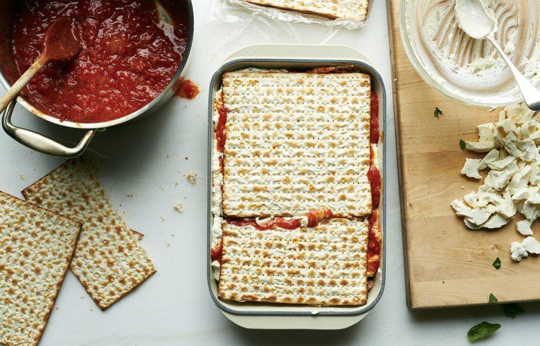 What to do with leftover matzo? Turn it into lasagna noodles The