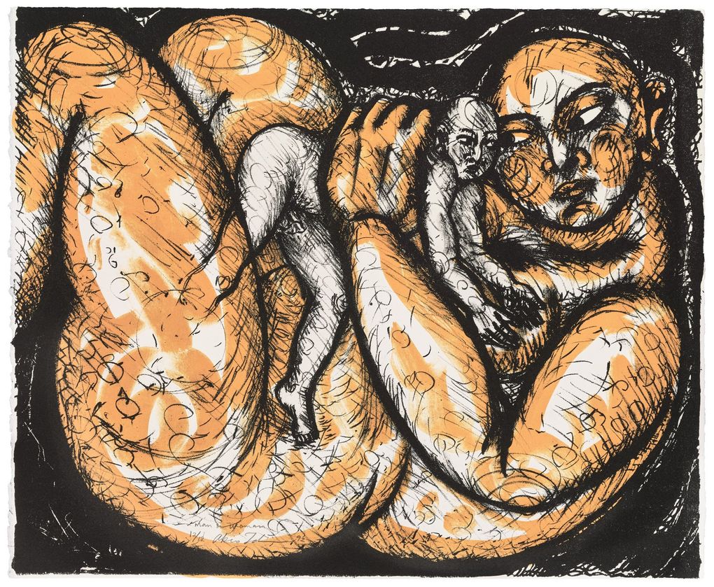 This May, James Harris Gallery shows prints of Akio Takamori’s often enigmatic figures. (Courtesy of James Harris Gallery)
