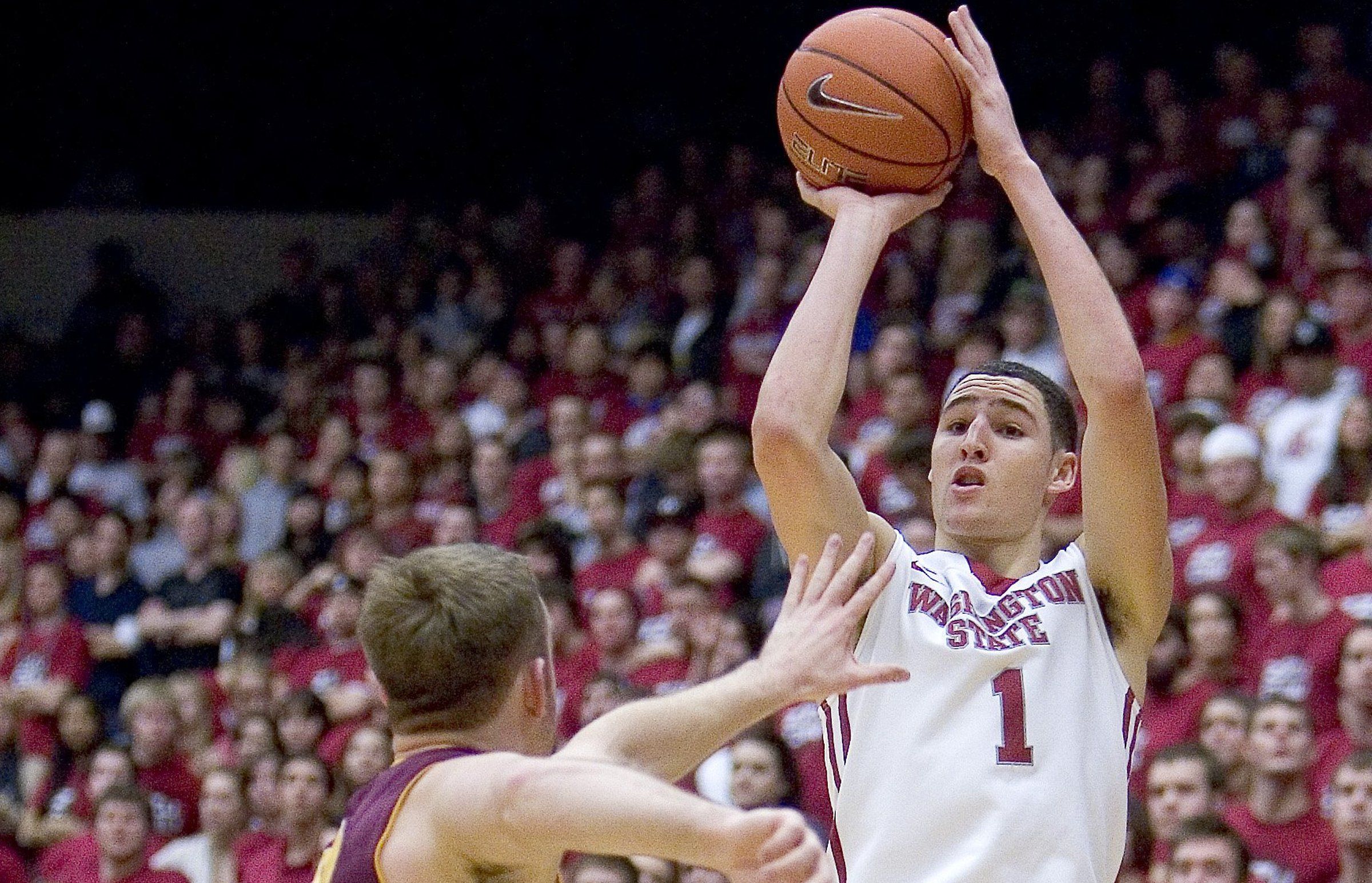 Cougars announce Klay Thompson s No. 1 will be second number retired in WSU history The Seattle Times