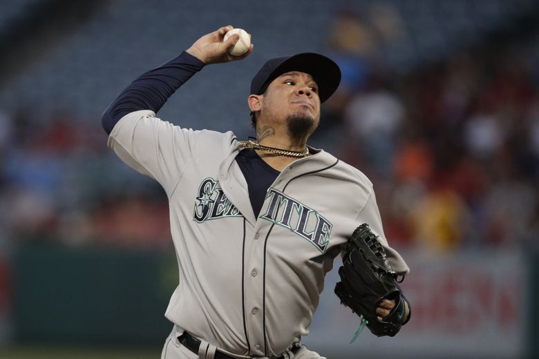 Hernandez dominant as Mariners beat Angels