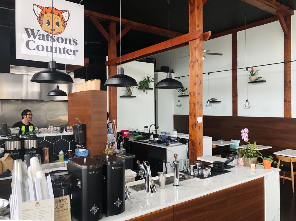 Watson’s Counter in Ballard opened in late February to immediate success. (Amanda Snyder / The Seattle Times)