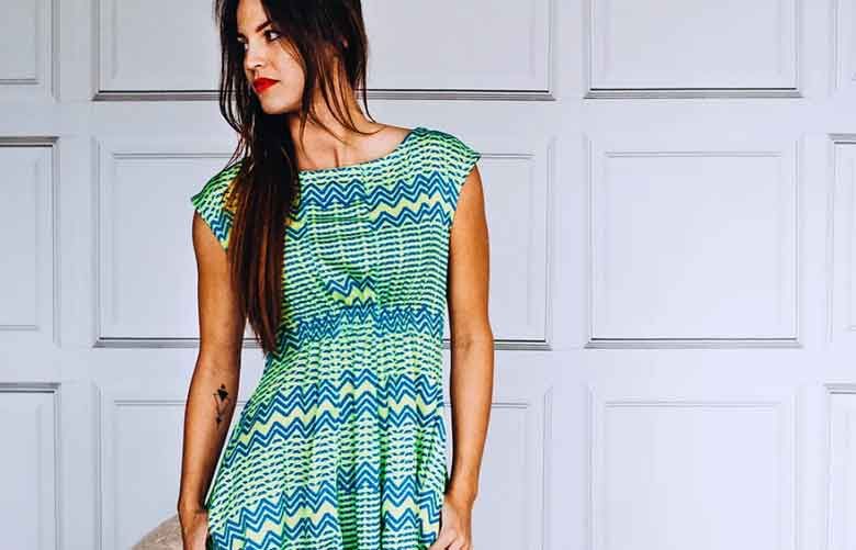 Sicilian Slit Racer Back Dress, Seattle Store