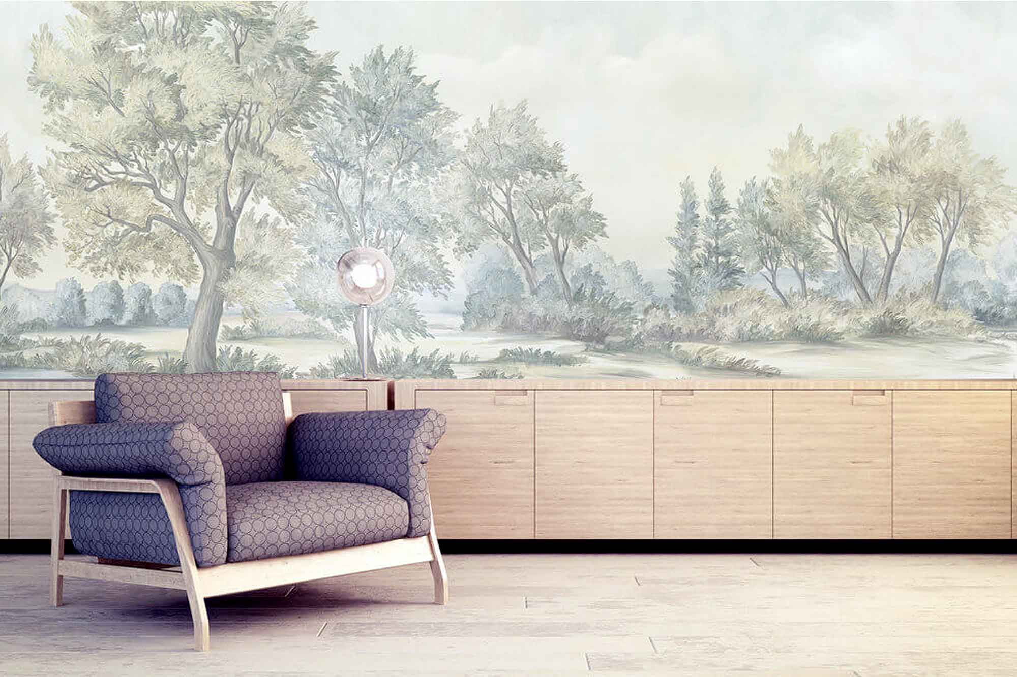 Crane Wall Murals For Home Interior Decor  Ever Wallpaper UK