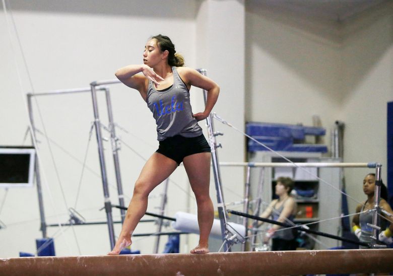 UCLA's Katelyn Ohashi looks to make final statement on floor | The Seattle  Times