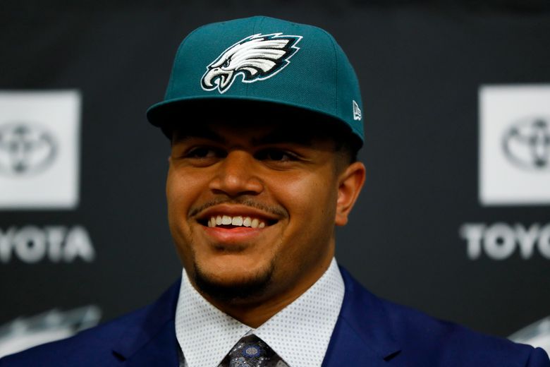 Where will the Dolphins' first-round pick, owned by the Eagles