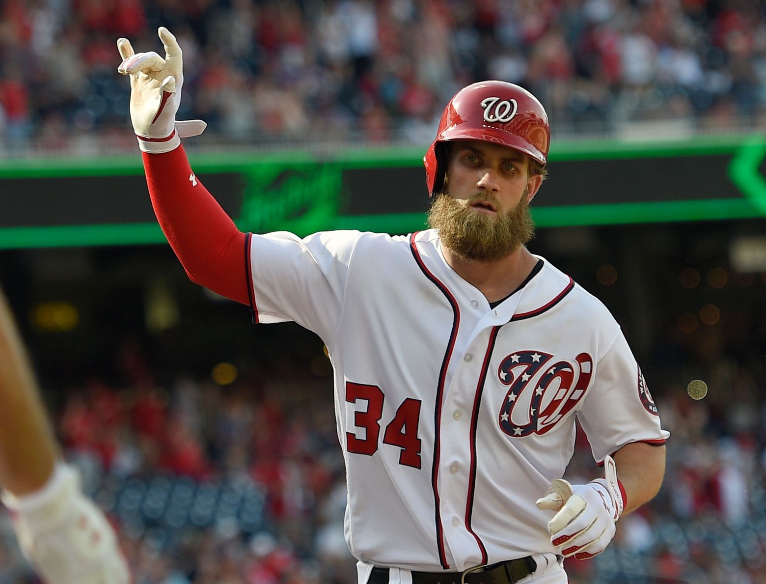 Bryce Harper to play 1st game as visitor at Nationals Park