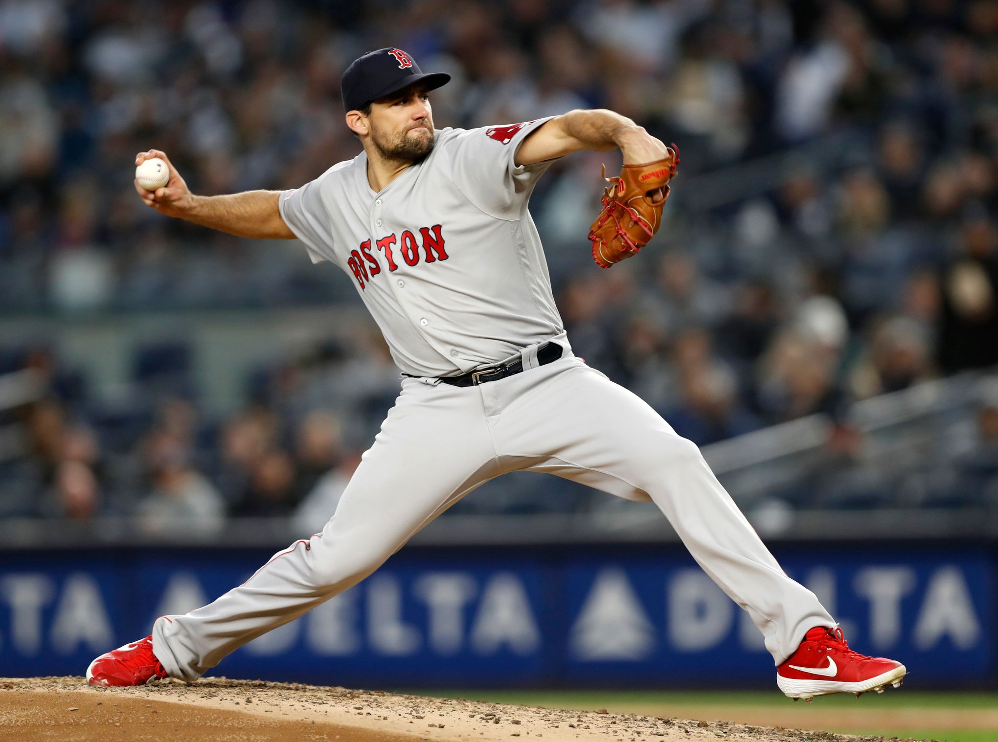 Nathan Eovaldi to injured list with elbow injury