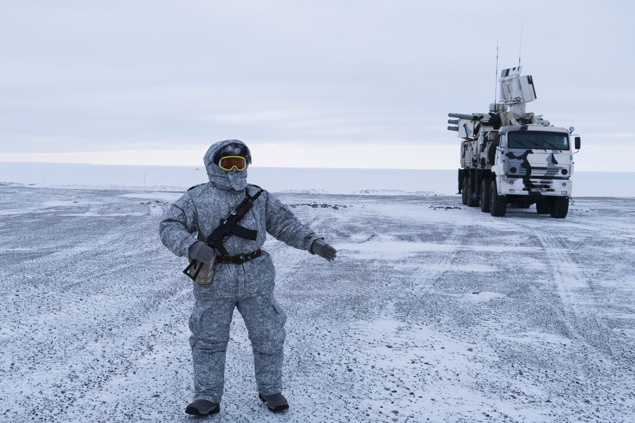 Арктика новая земля военные
