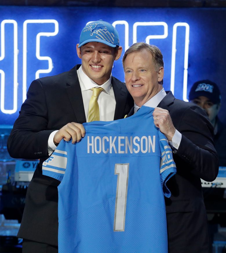 Lions select Iowa tight end T.J. Hockenson with No. 8 pick