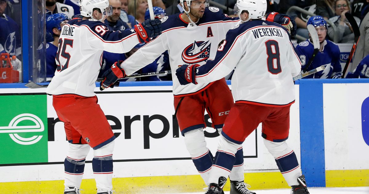 Blue Jackets stun Lightning with 3rdperiod comeback The Seattle Times