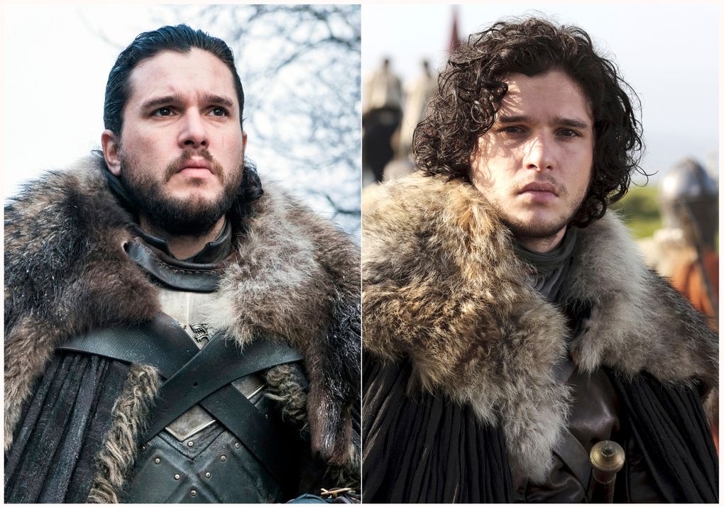 Kit Harington as Jon Snow on “Game of Thrones.” (HBO via The Associated Press)