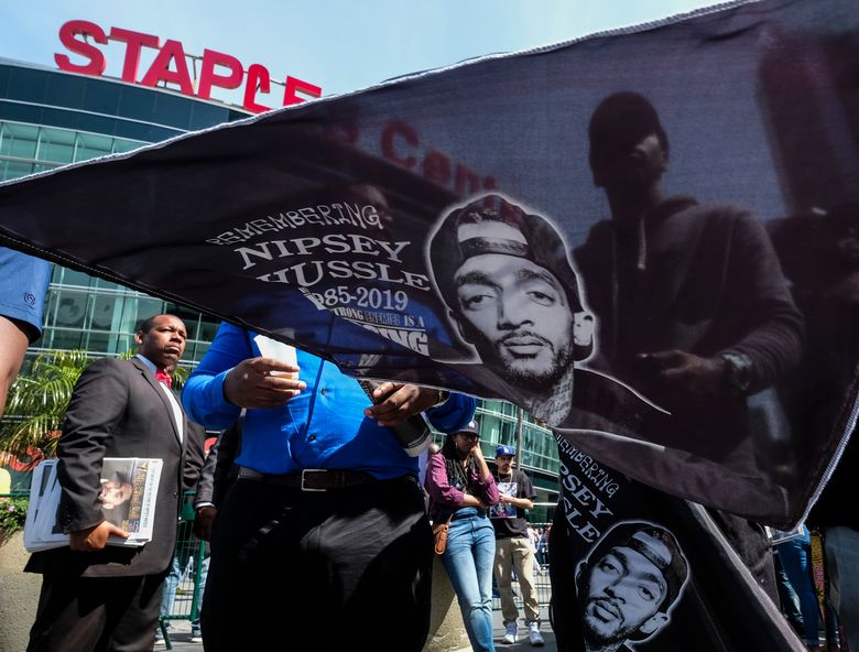 Here's What Happened Inside Nipsey Hussle's Memorial At Staples