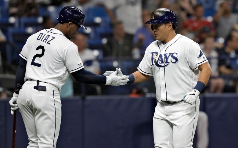 Lowe, Choi, Diaz homer to help Rays beat Orioles 8-1