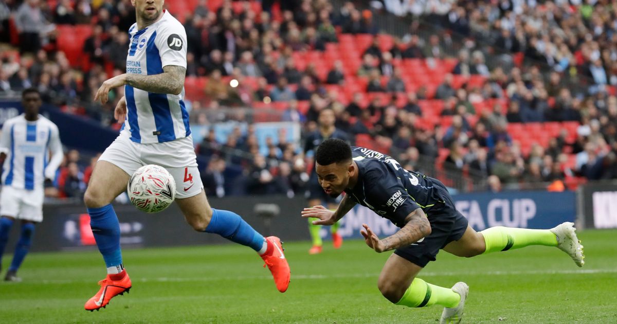 Quadruplechasing Man City in FA Cup final with Brighton win The