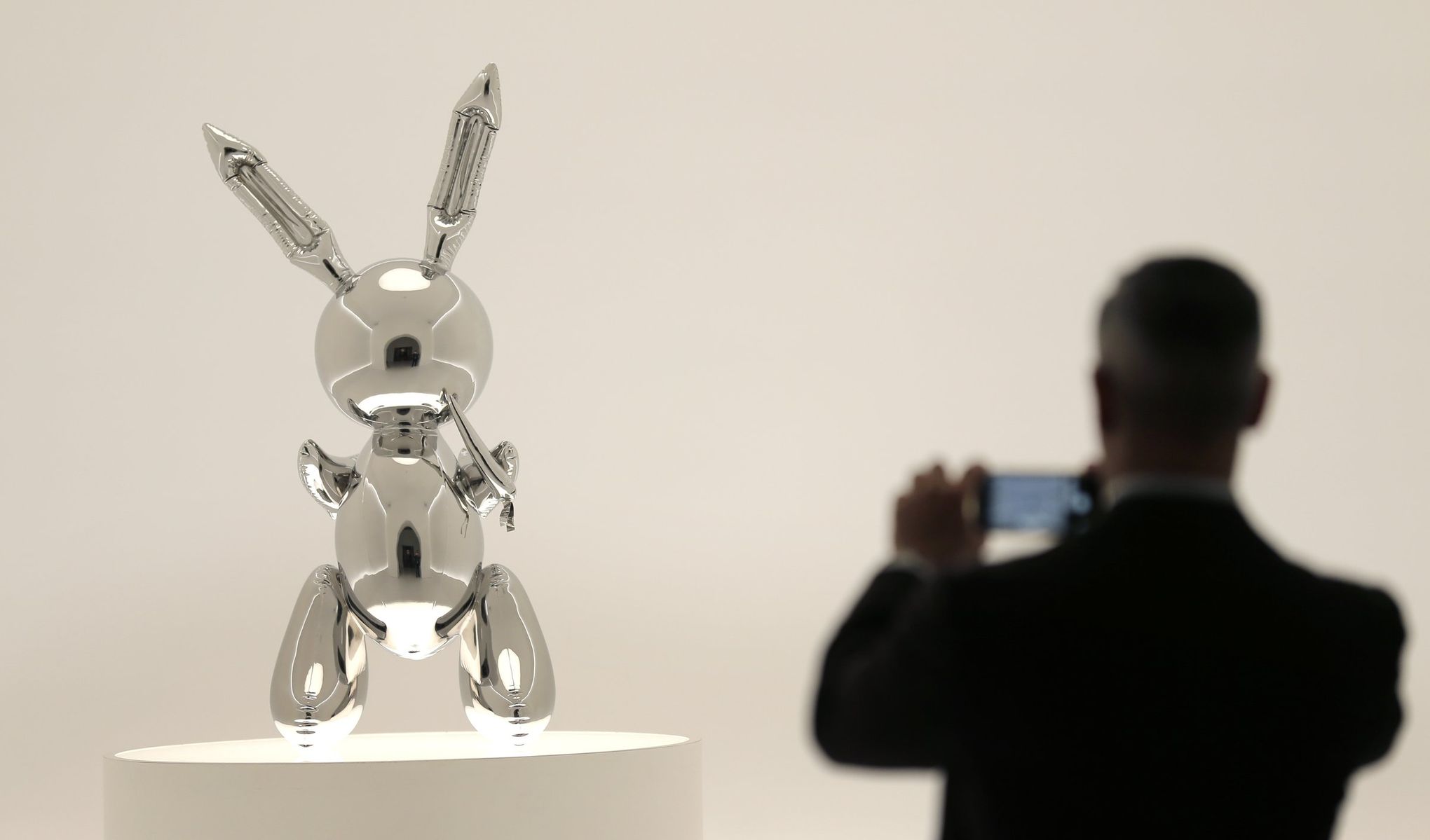 Jeff Koons 'Rabbit' Sets Auction Record for Most Expensive Work by