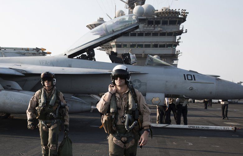 ‘wow What Is That’ Navy Pilots Report Unexplained Flying Objects The Seattle Times