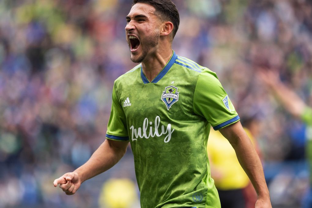 Cristian Roldan. (Dean Rutz / The Seattle Times)