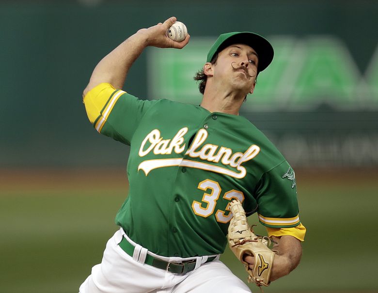 Oakland A's Matt Olson sports new mustache, hits 2 homers immediately -  Athletics Nation