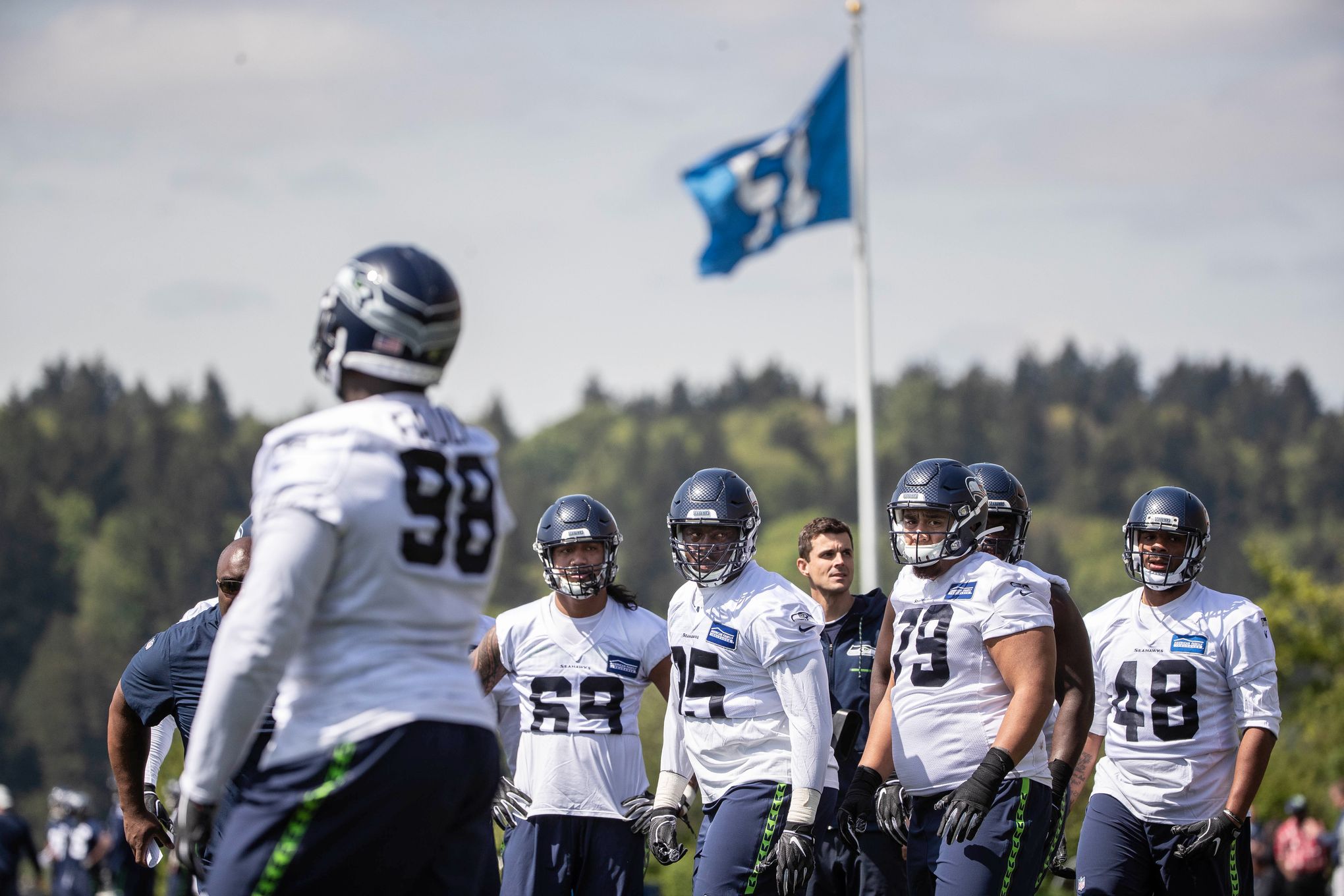 The #Seahawks have released most of their new jersey numbers! Here are the  rookie, UDFA, and some of the other new jersey numbers! - Also…