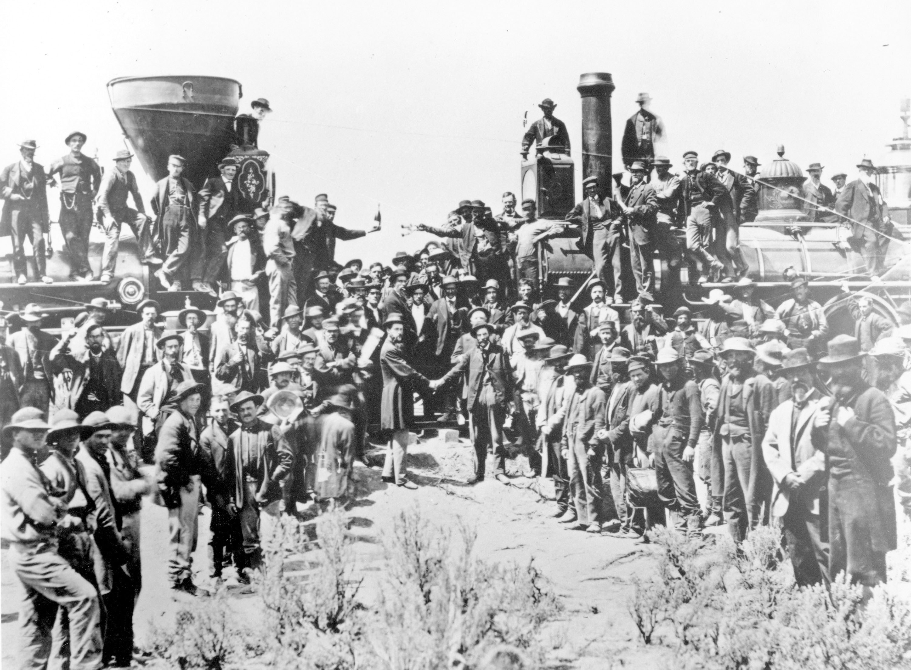 AP Was There: 1869 railroad completion ushered in new era | The