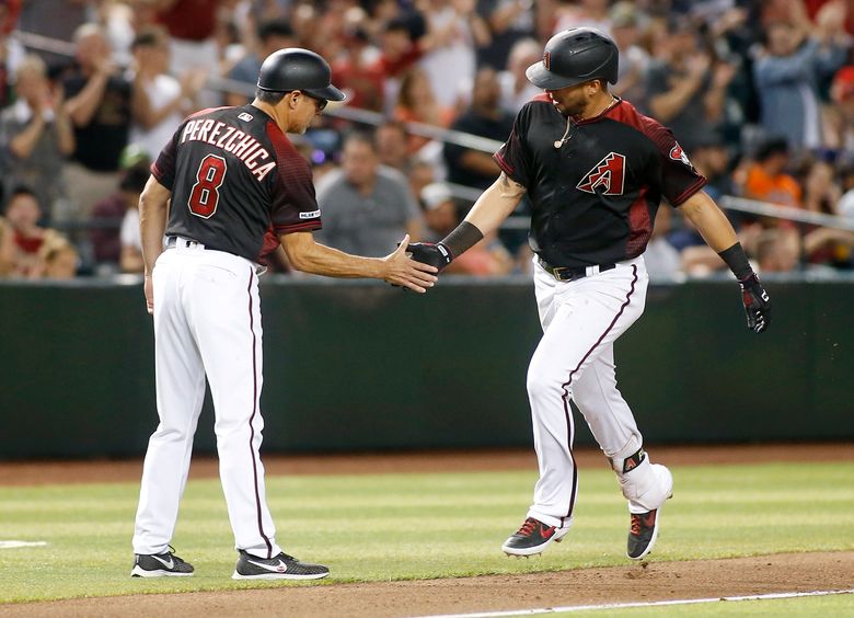 Arizona's Madison Bumgarner held back by teammates after first-inning  ejection, Arizona Diamondbacks