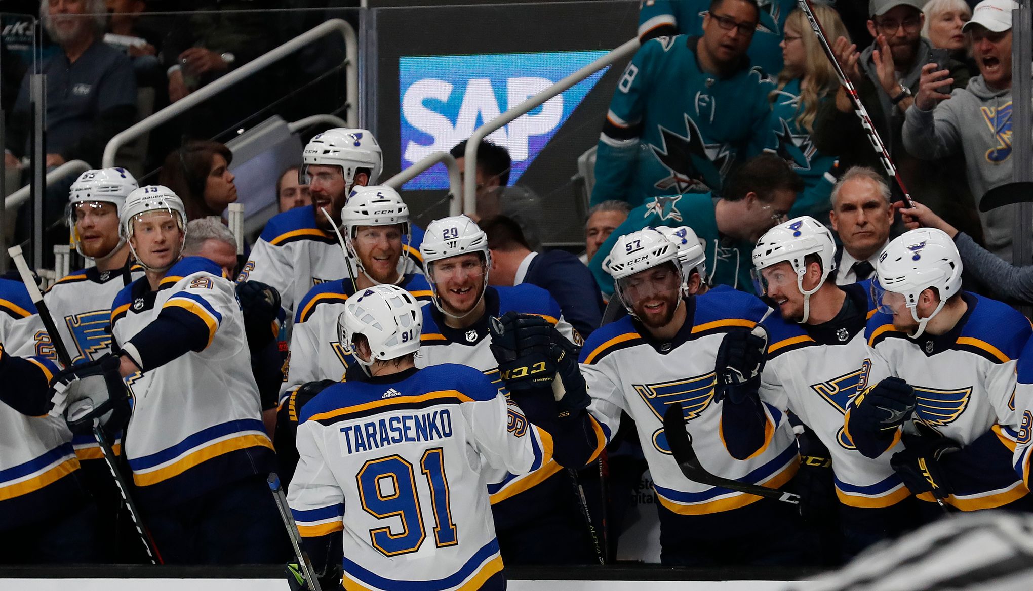 Blues defeat the Sharks, advance to Stanley Cup Final - St. Louis