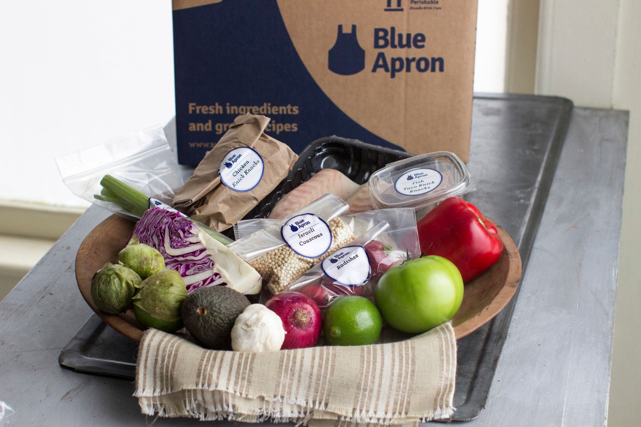 Blue Apron to start selling meal kits in grocery stores