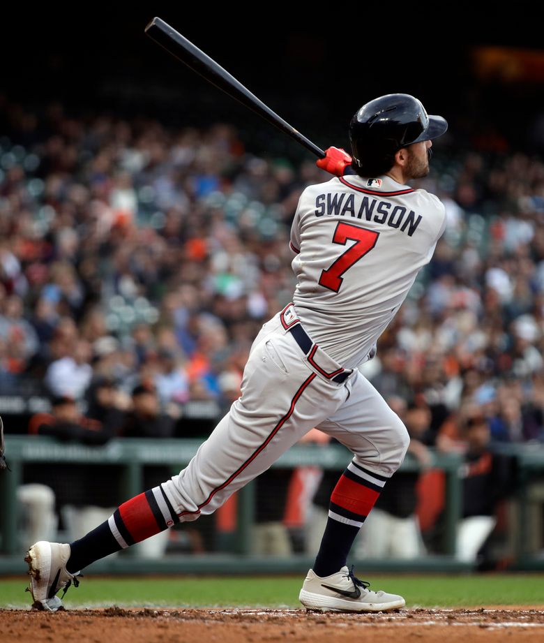 WATCH: Dansby Swanson smacks his ninth homer of the season
