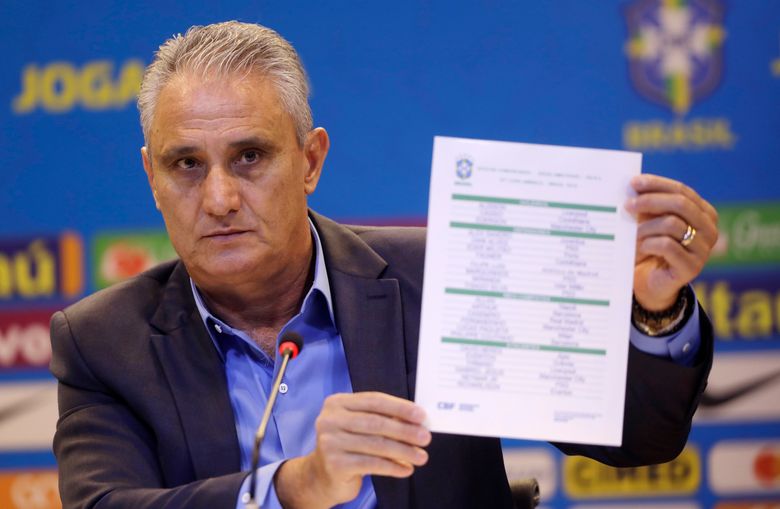 Brazil coach Tite under pressure ahead of Copa America | The Seattle Times