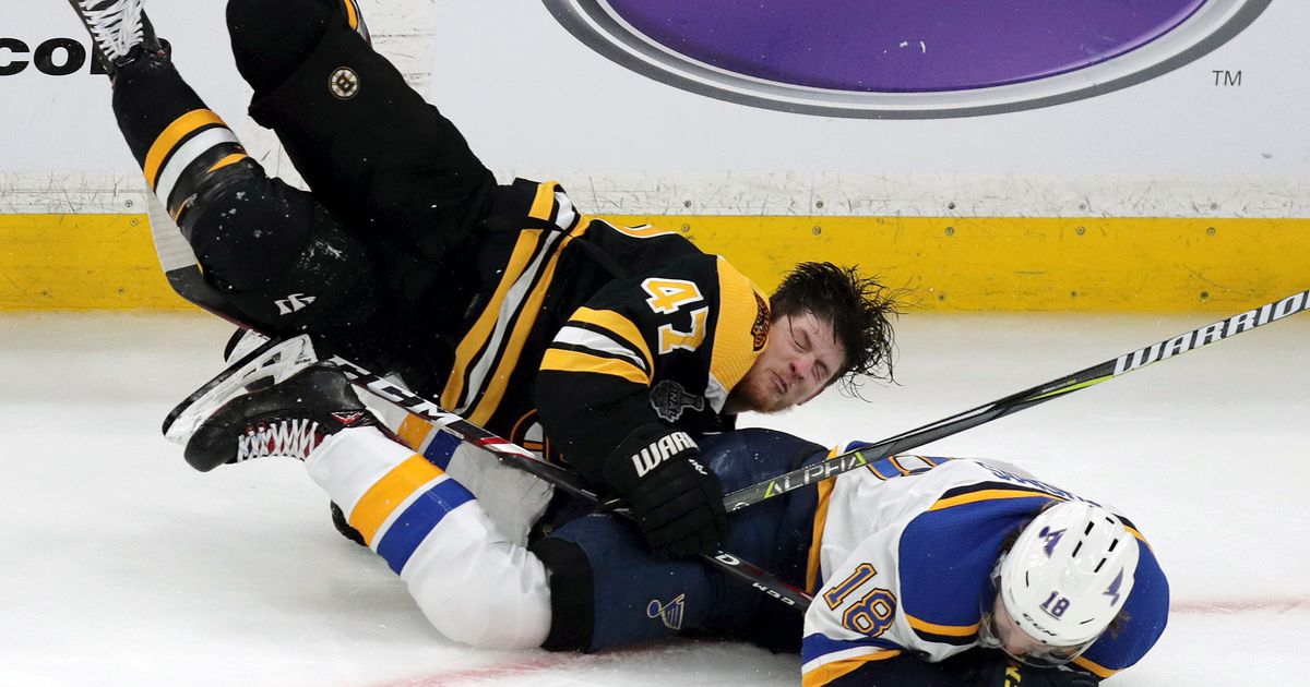 Krug’s oldschool helmetless shift may be among NHL’s last The