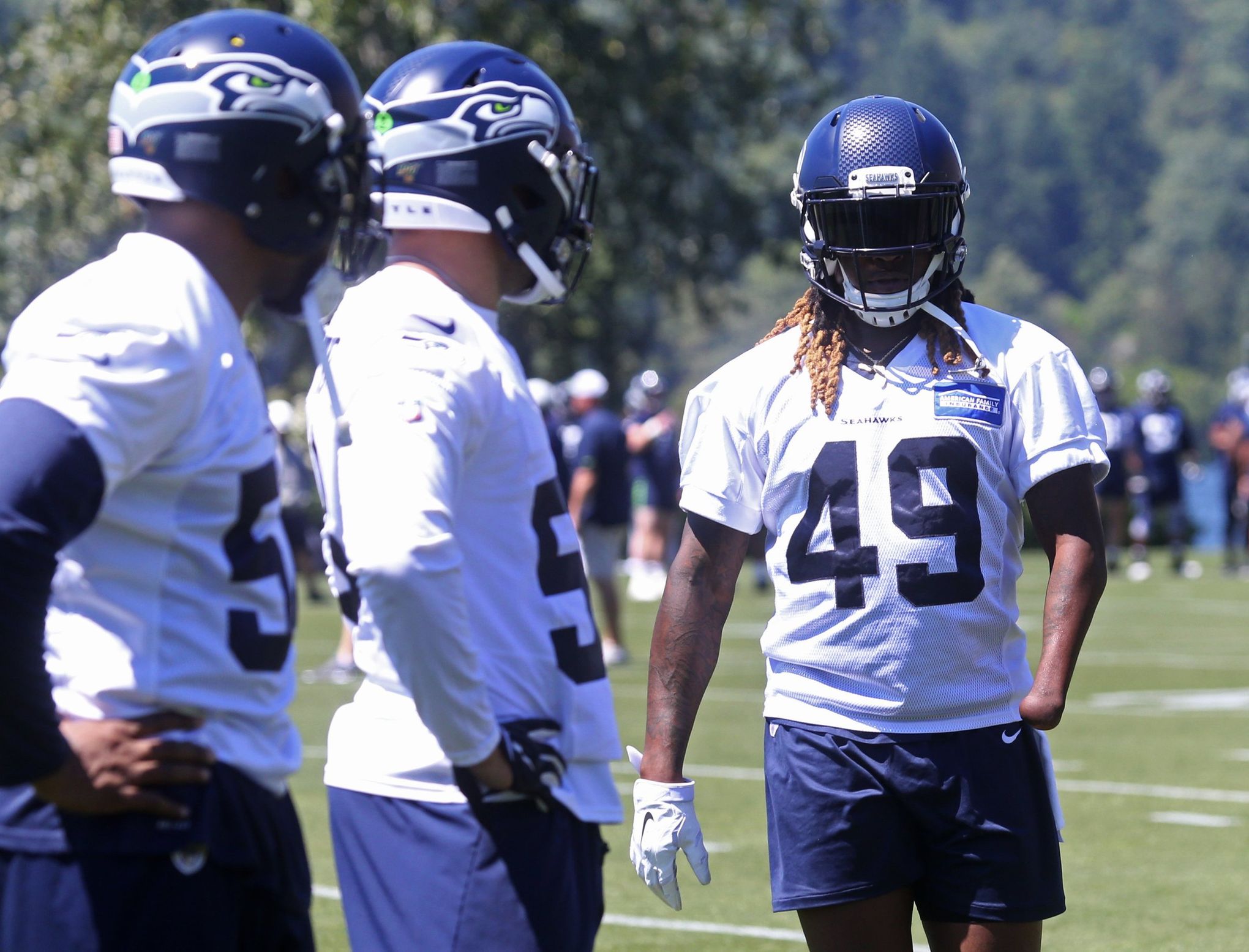 Seattle Seahawks' Bobby Wagner doesn't practice during first day of  training camp 