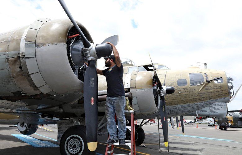 History flies in for a weekend visit at Boeing Field | The Seattle Times