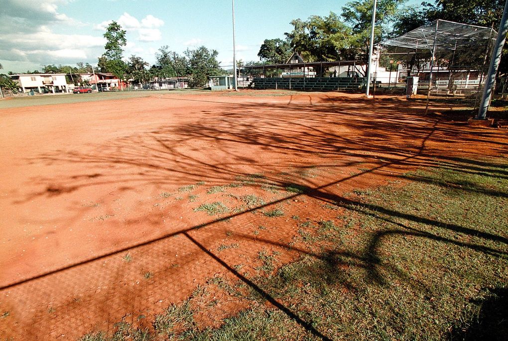 This is the first ballpark where Edgar Martinez’s played as a kid, just down the road from Felipe’s Place. (Juan Luis Martinez / Special for The Seattle Times)